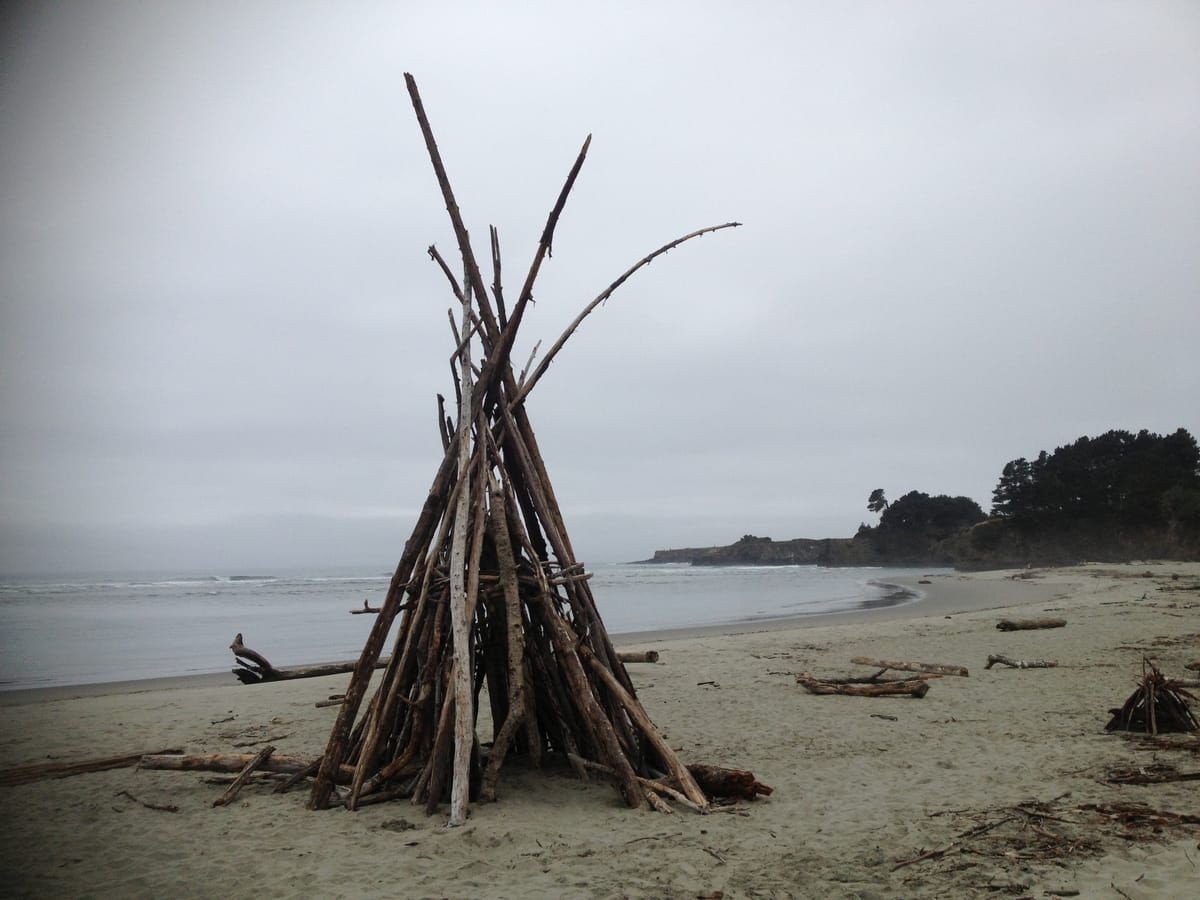 Big River Beach at Mendocino Headlands State Park