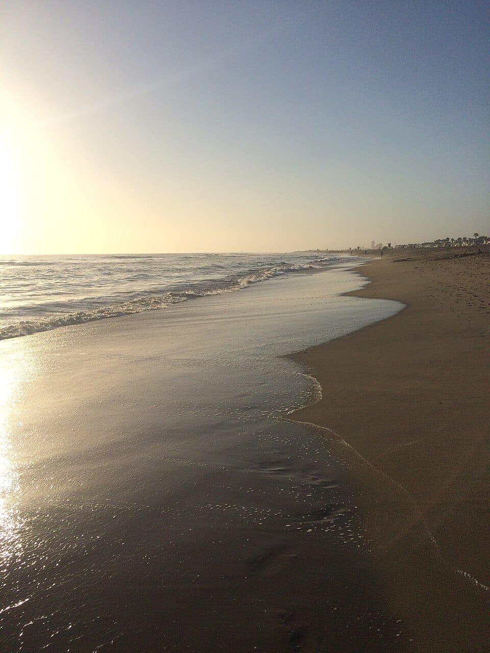 Santa Ana River County Beach River Jetties