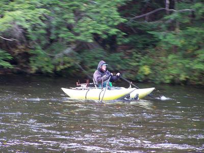 Salmon River Fishing Access North Trestle Pool