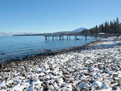 Tahoe Pines HOA Pier and Beach