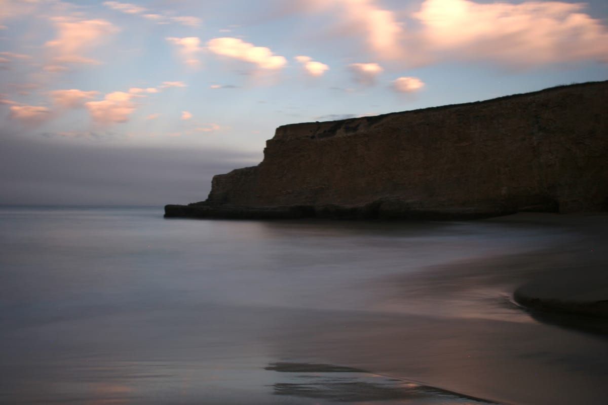 Davenport Landing Beach