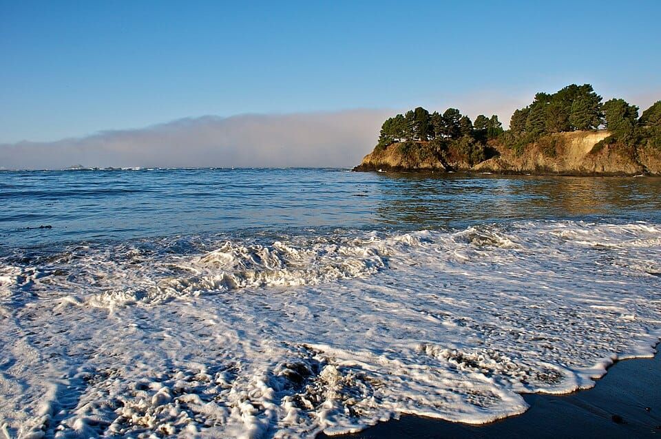 Van Damme State Beach