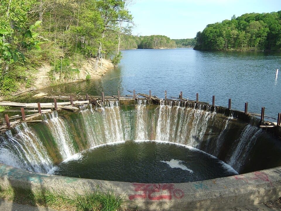 Lake Bloomington Dam