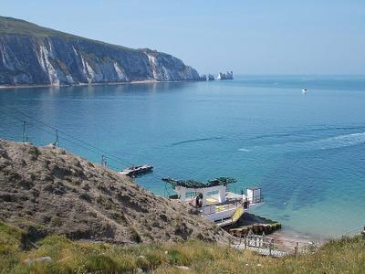 Alum Bay Beach