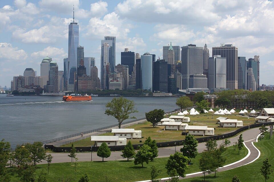 Governors Island Outlook Hill
