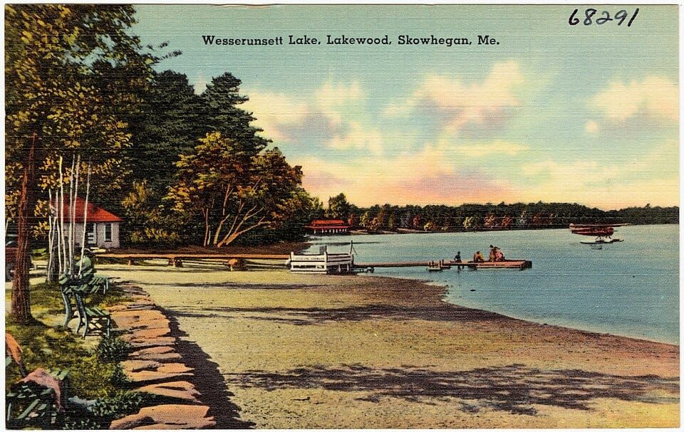 Wesserunsett Lake