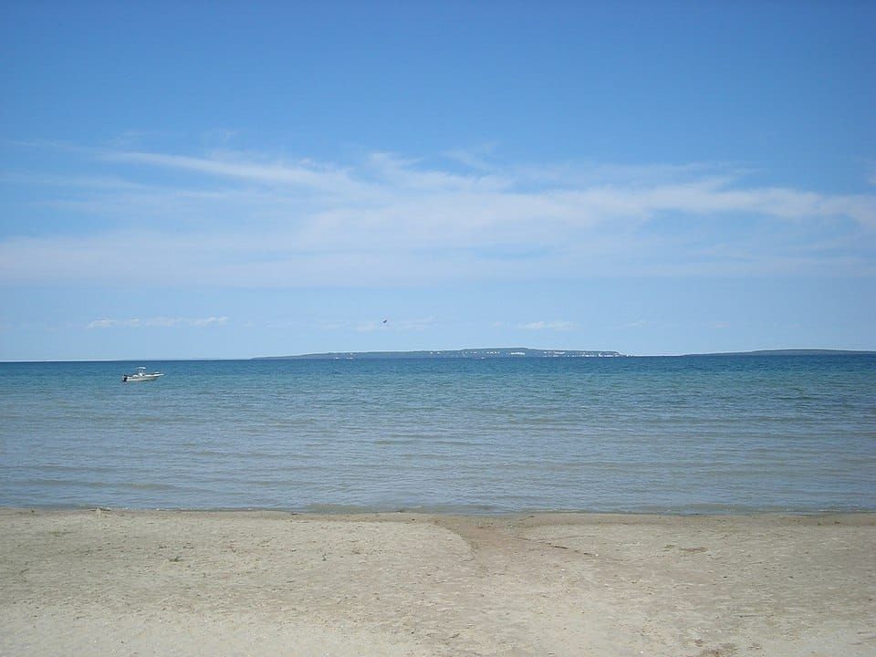 Mackinaw Bay Beach